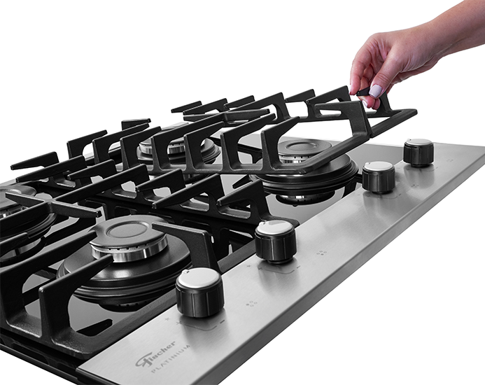 COOKTOP FISCHER 4Q PLATINIUM